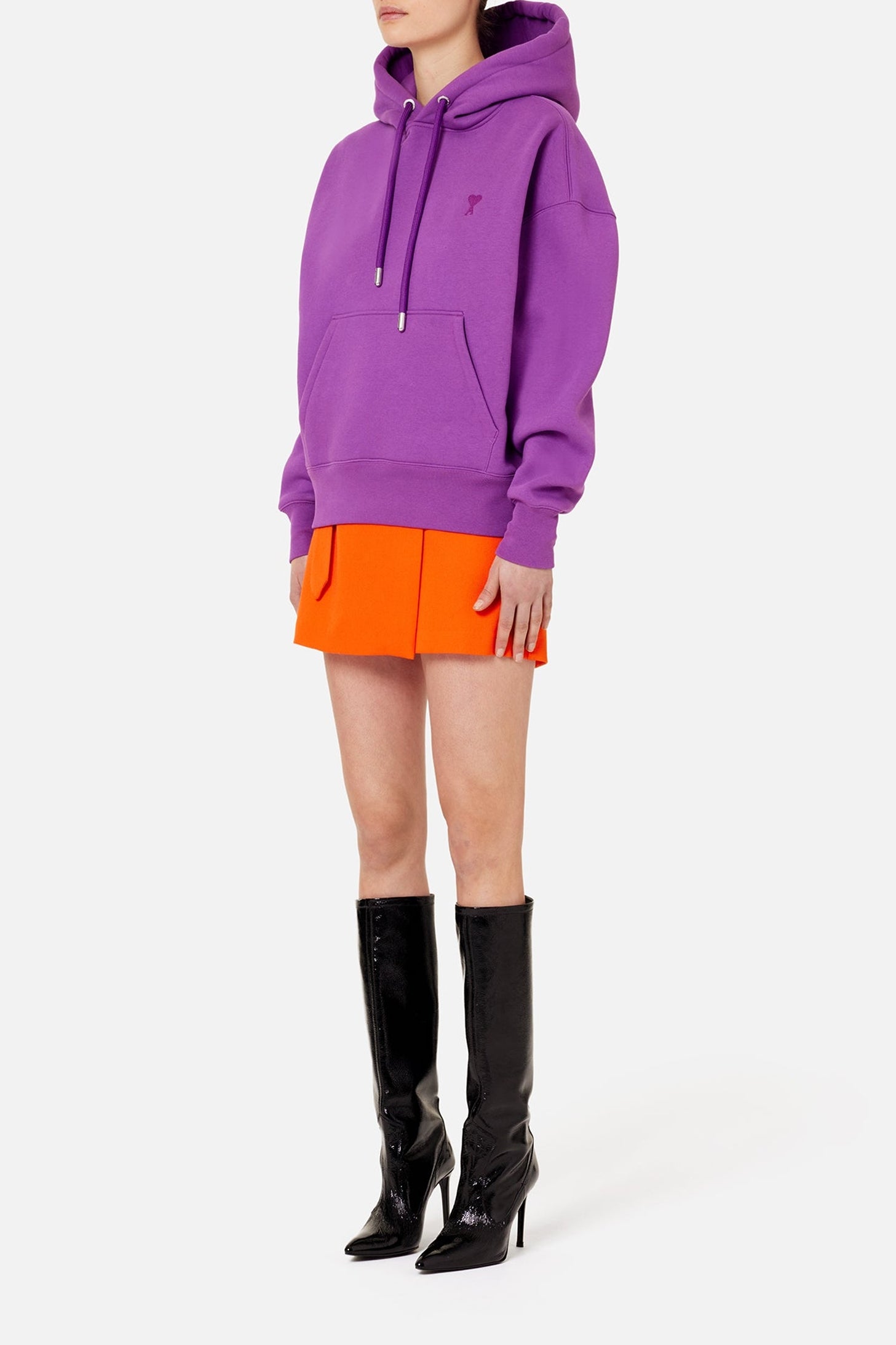 Sweat à capuche Ami de Cœur - Purple