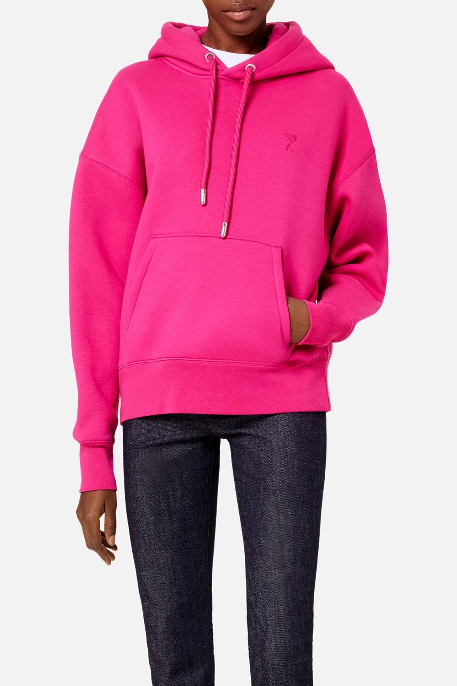 Sweat à capuche Ami de Cœur - Fuchsia