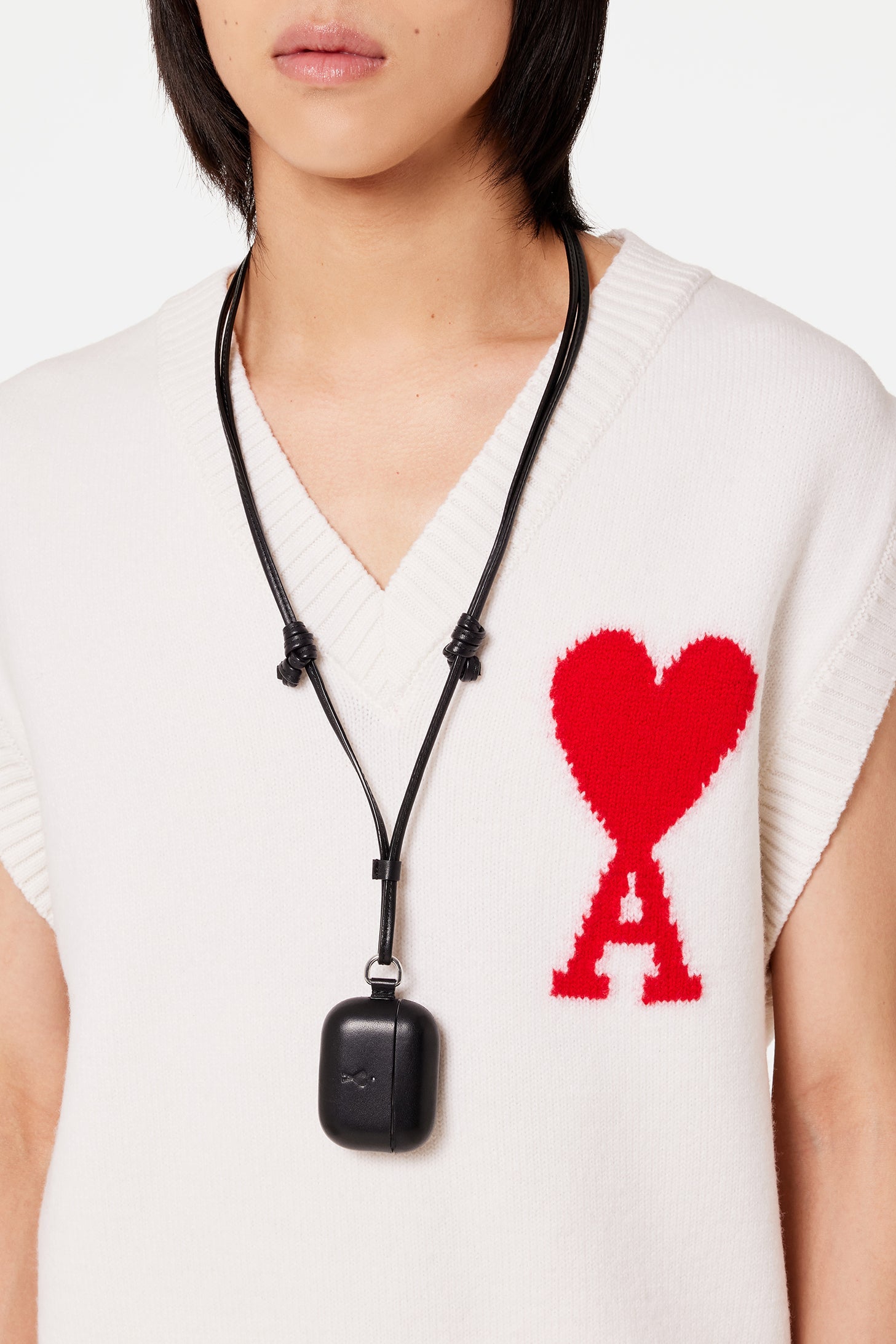 Coque d’Airpods Pro en cuir - Black