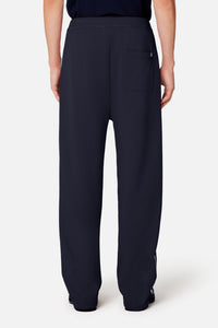 Track trousers with back pocket - Nautic Blue