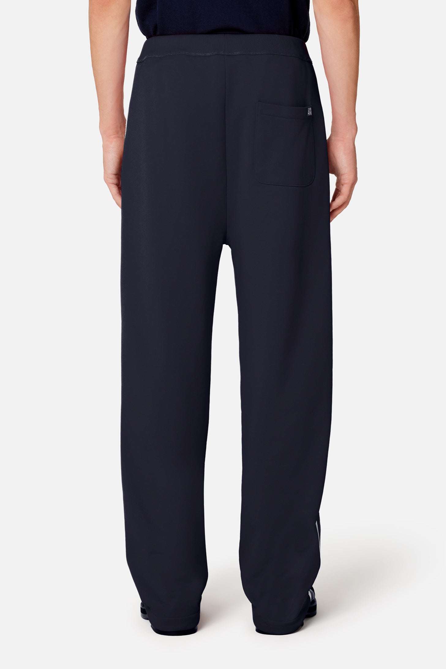 Track trousers with back pocket - Nautic Blue