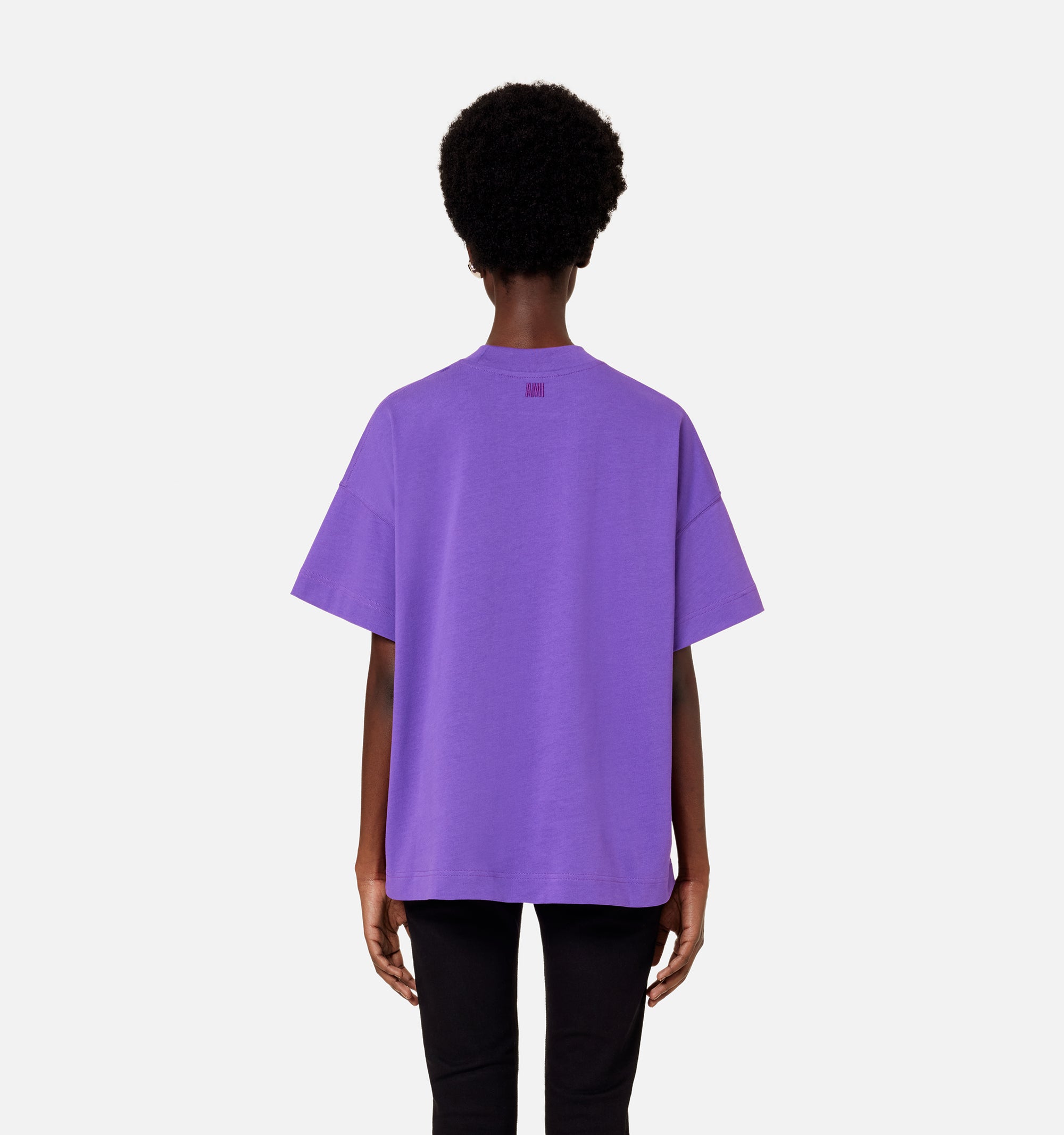 Ami de Coeur T-shirt with logo - Purple