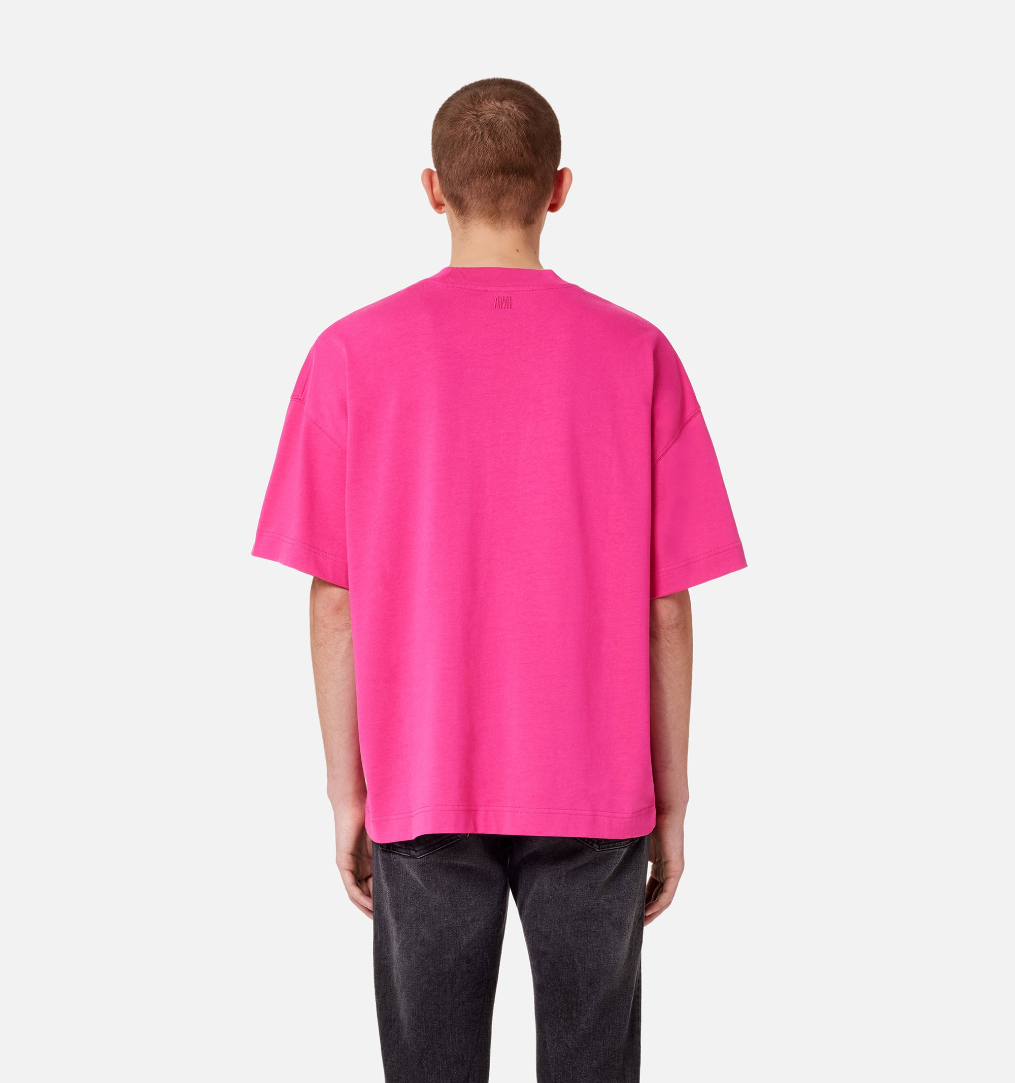 T-shirt Ami de Cœur avec logo - Fuchsia