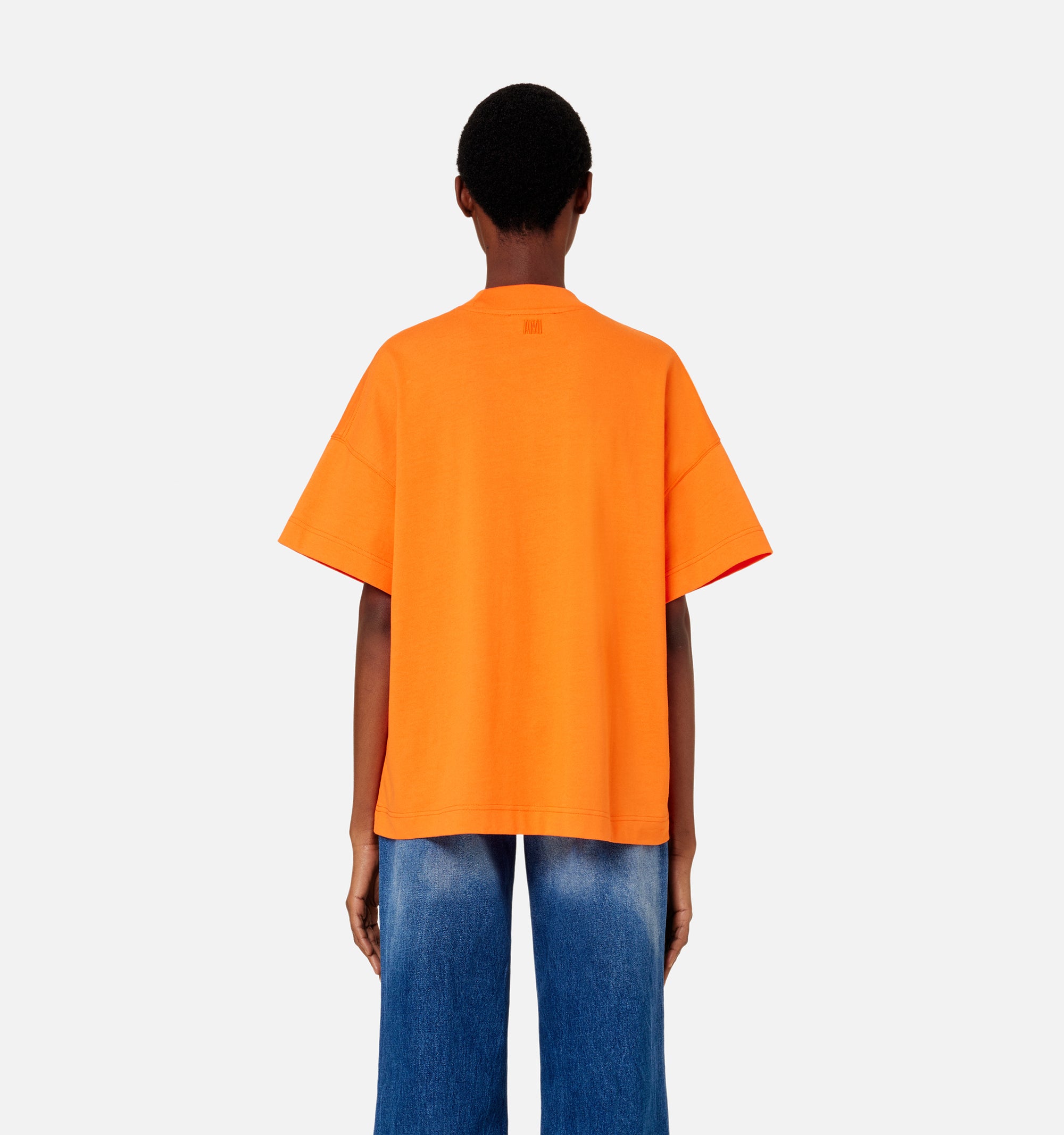 T-shirt Ami de Cœur avec logo - Orange