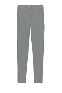 Bayane stretch leather trousers - Grey