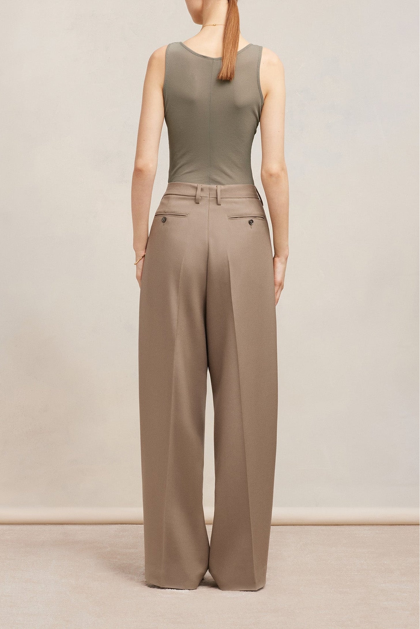 Débardeur long à coupe ajustée - Clay