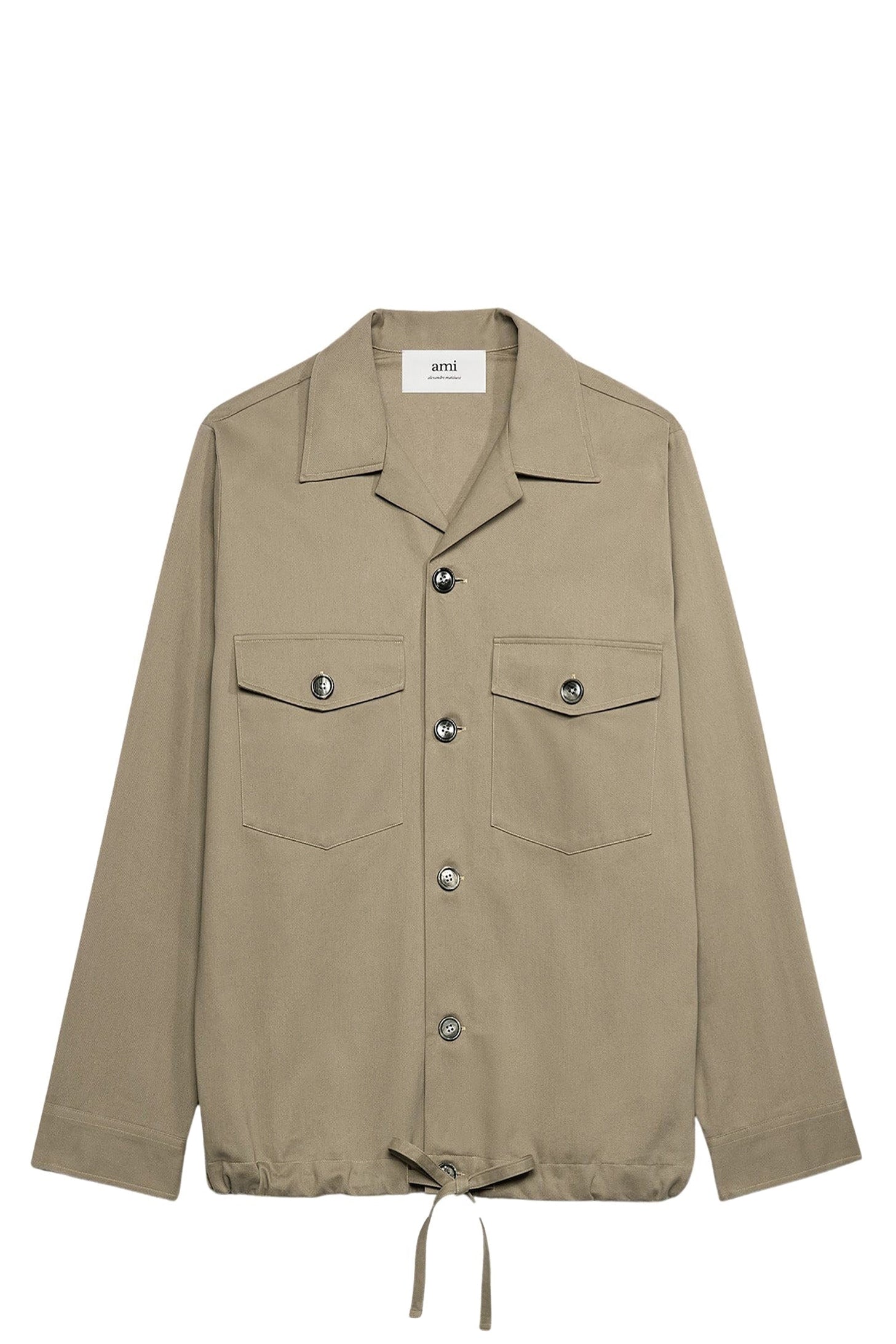 Chemise à poches et cordon de serrage - Clay