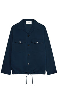 Chemise à poches et cordon de serrage - Night Blue