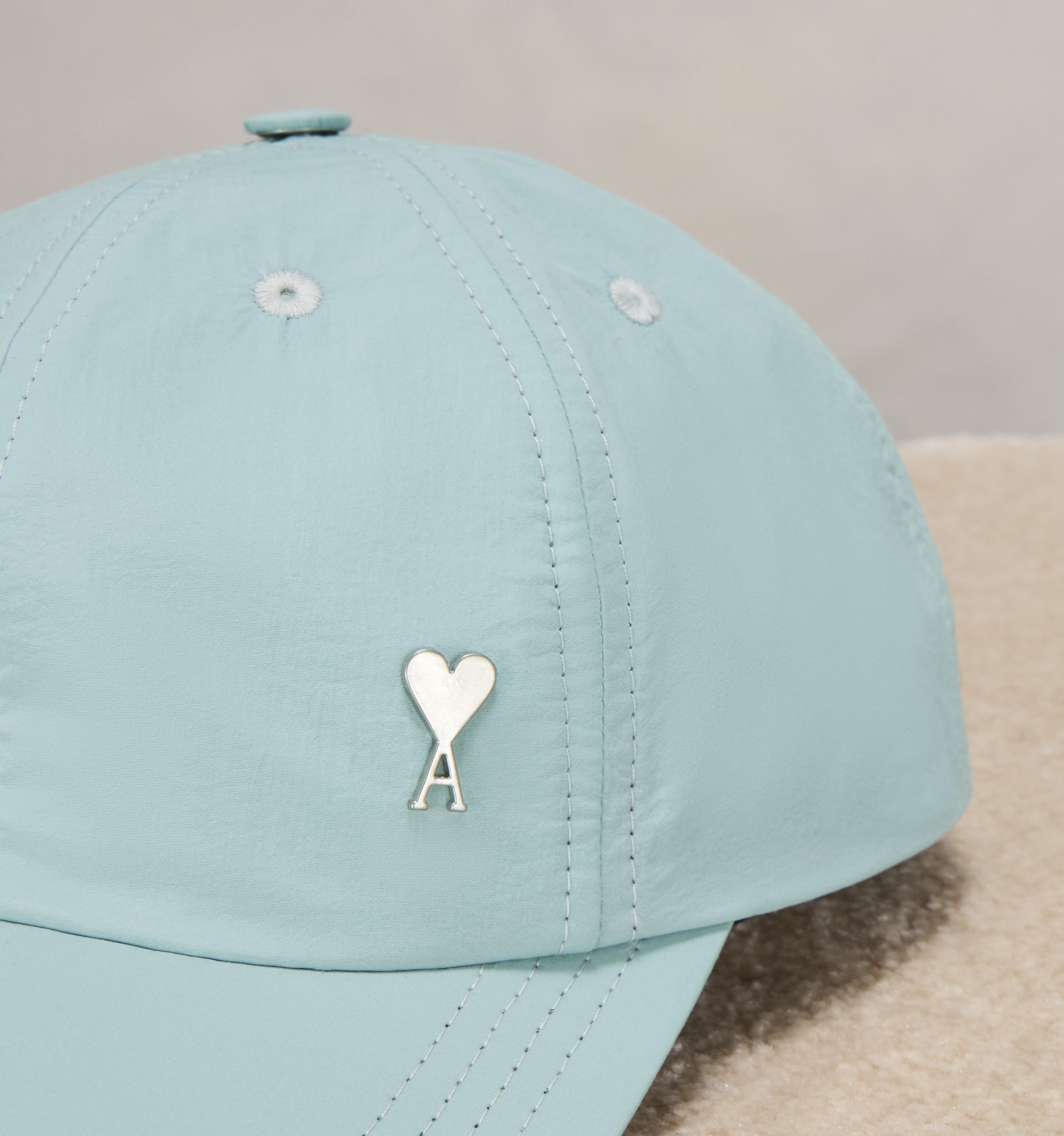 Casquette Ami de Cœur à rivet - Aquamarine