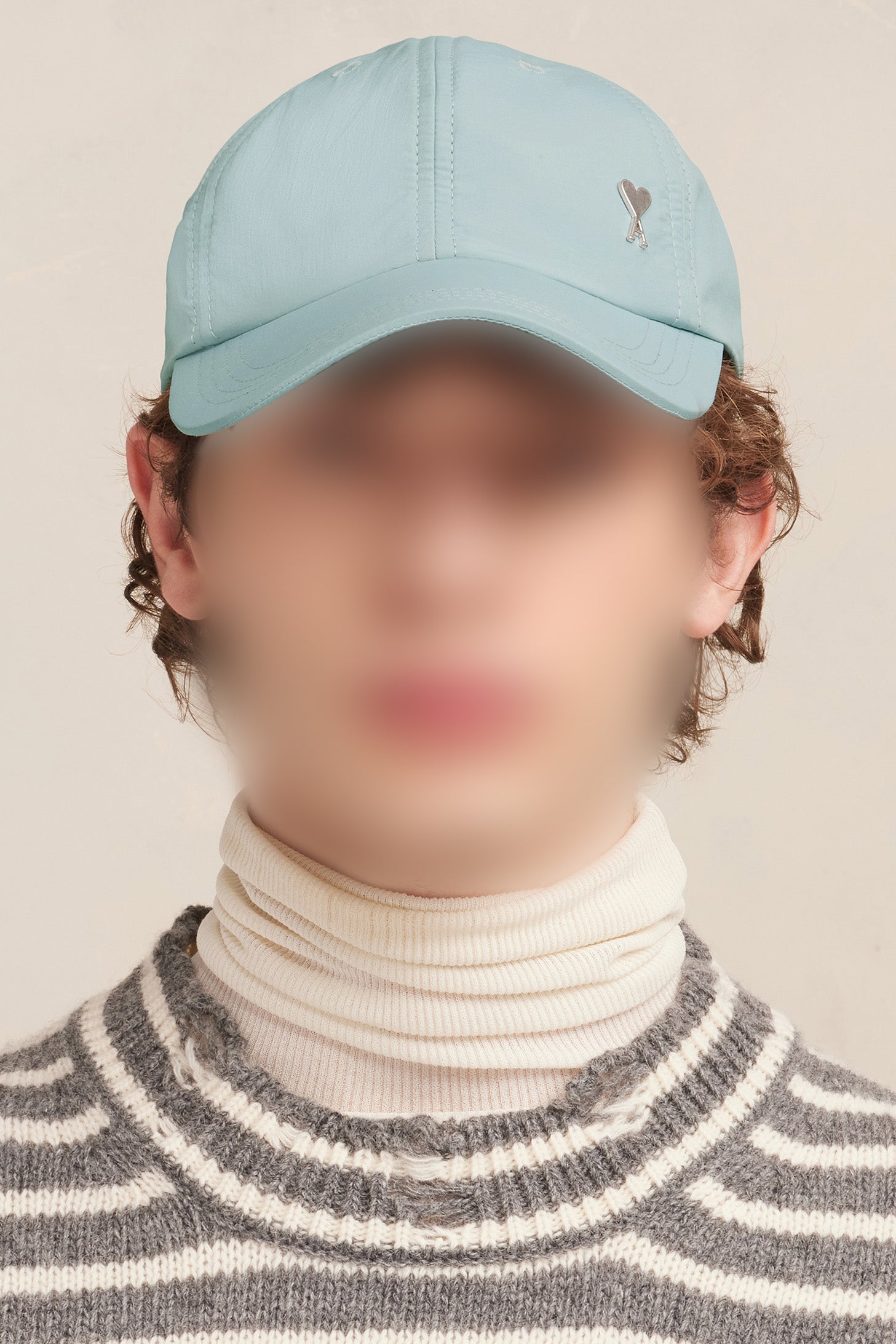 Casquette Ami de Cœur à rivet - Aquamarine