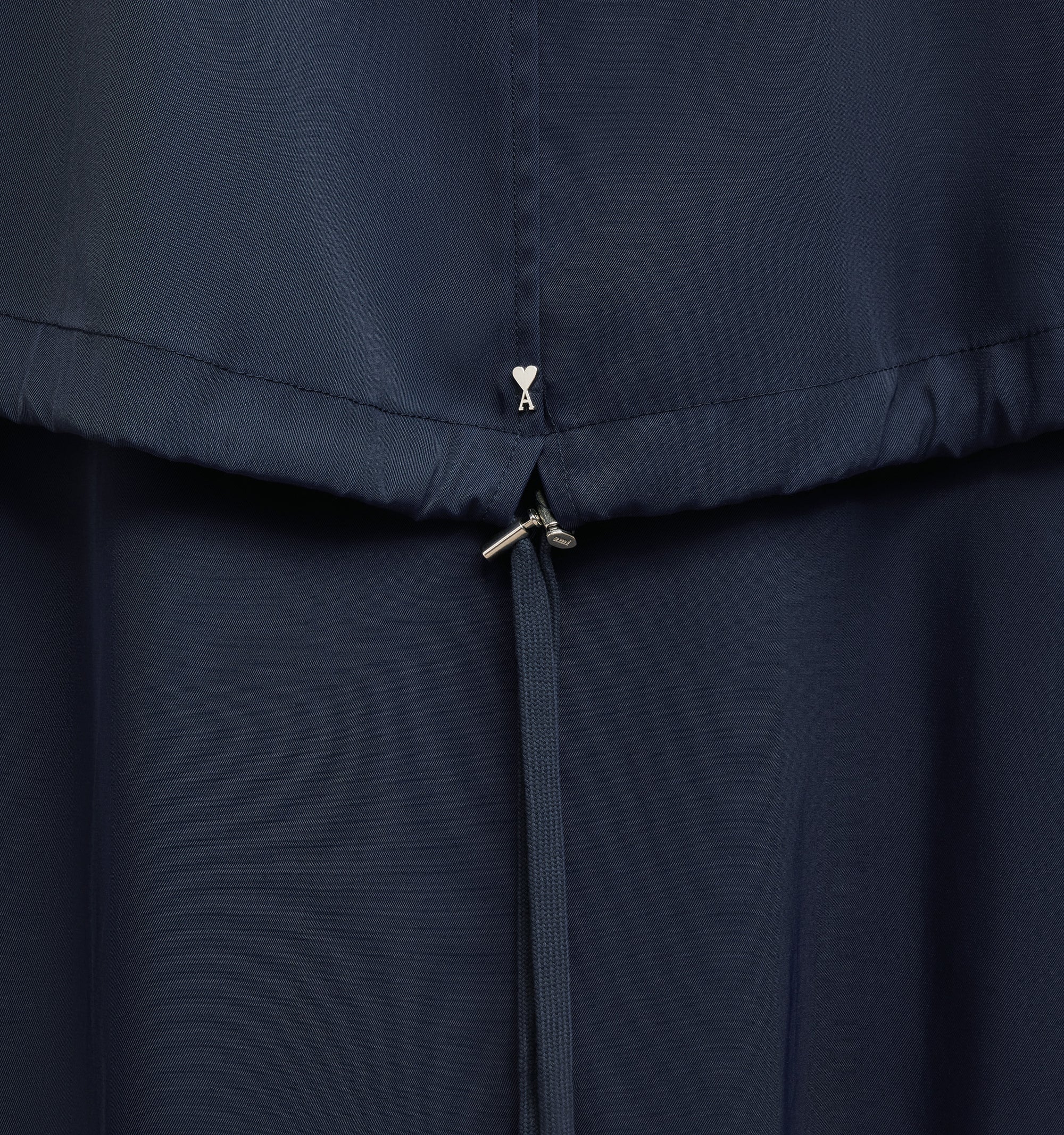 Parka courte avec cordons de serrage - Night Blue