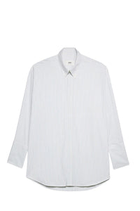 Chemise à col boutonné - Natural White & Feather Blue