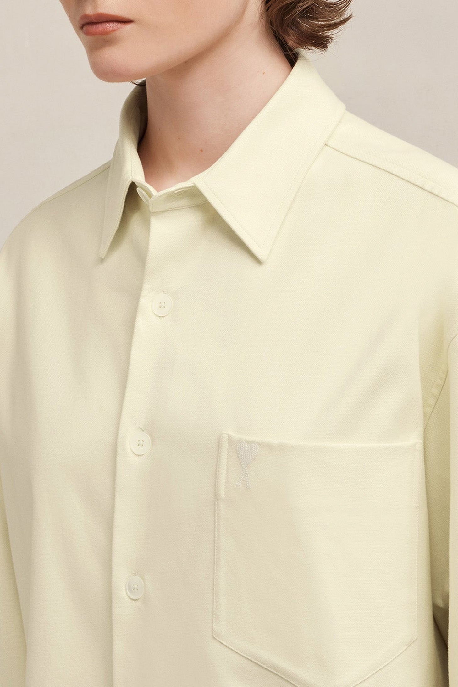 Chemise Ami de Cœur à poche - Ivory