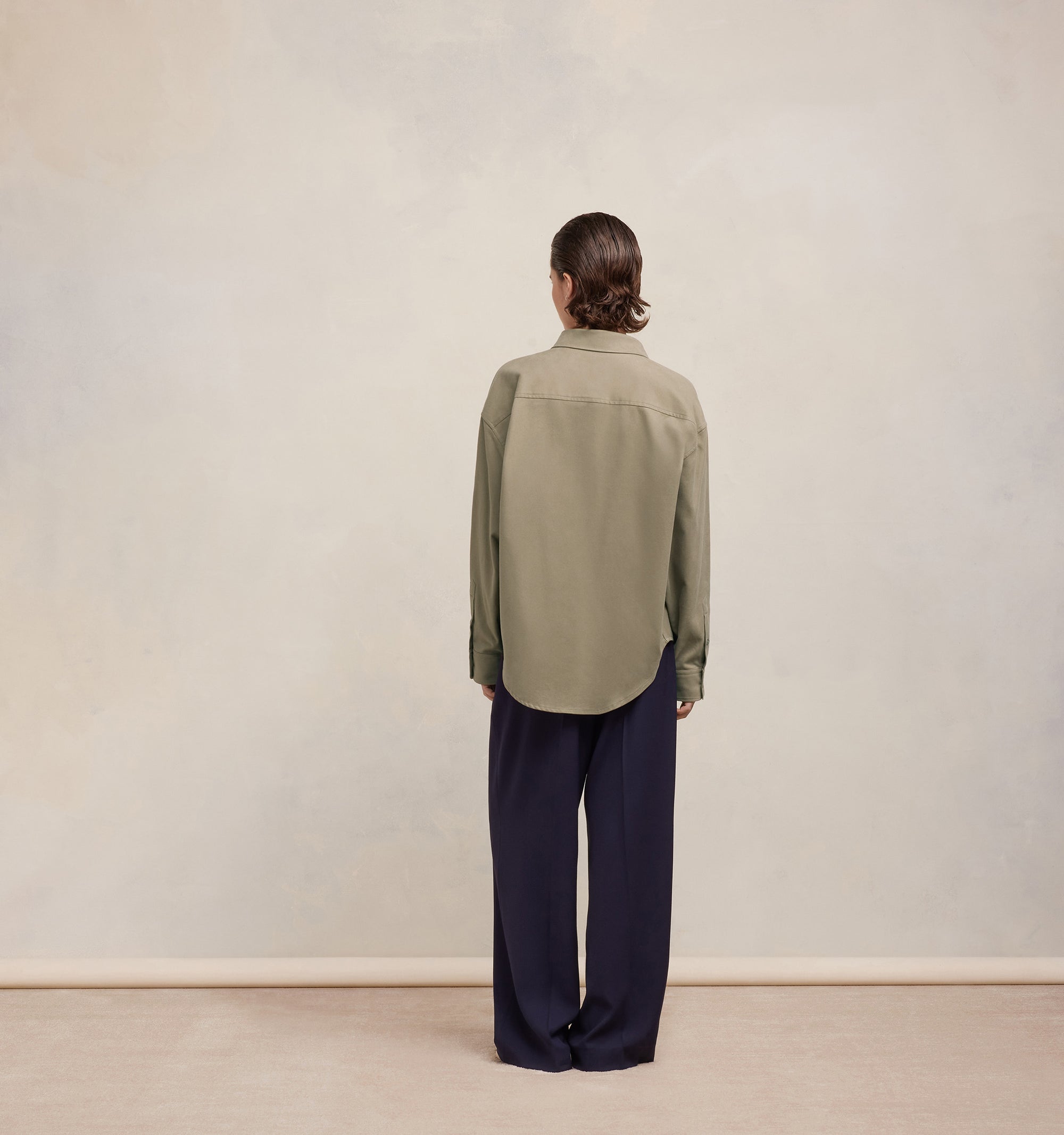 Chemise Ami de Cœur à poche - Taupe