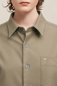 Chemise Ami de Cœur à poche - Taupe