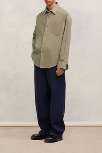 Chemise Ami de Cœur à poche - Taupe