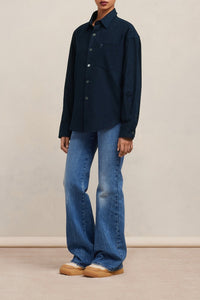 Chemise Ami de Cœur à poche - Night Blue