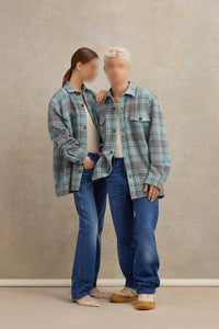 Ami SN1509 low sneakers in leather - Ivory