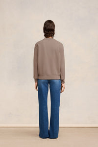 Sweatshirt Ami de Cœur - Taupe