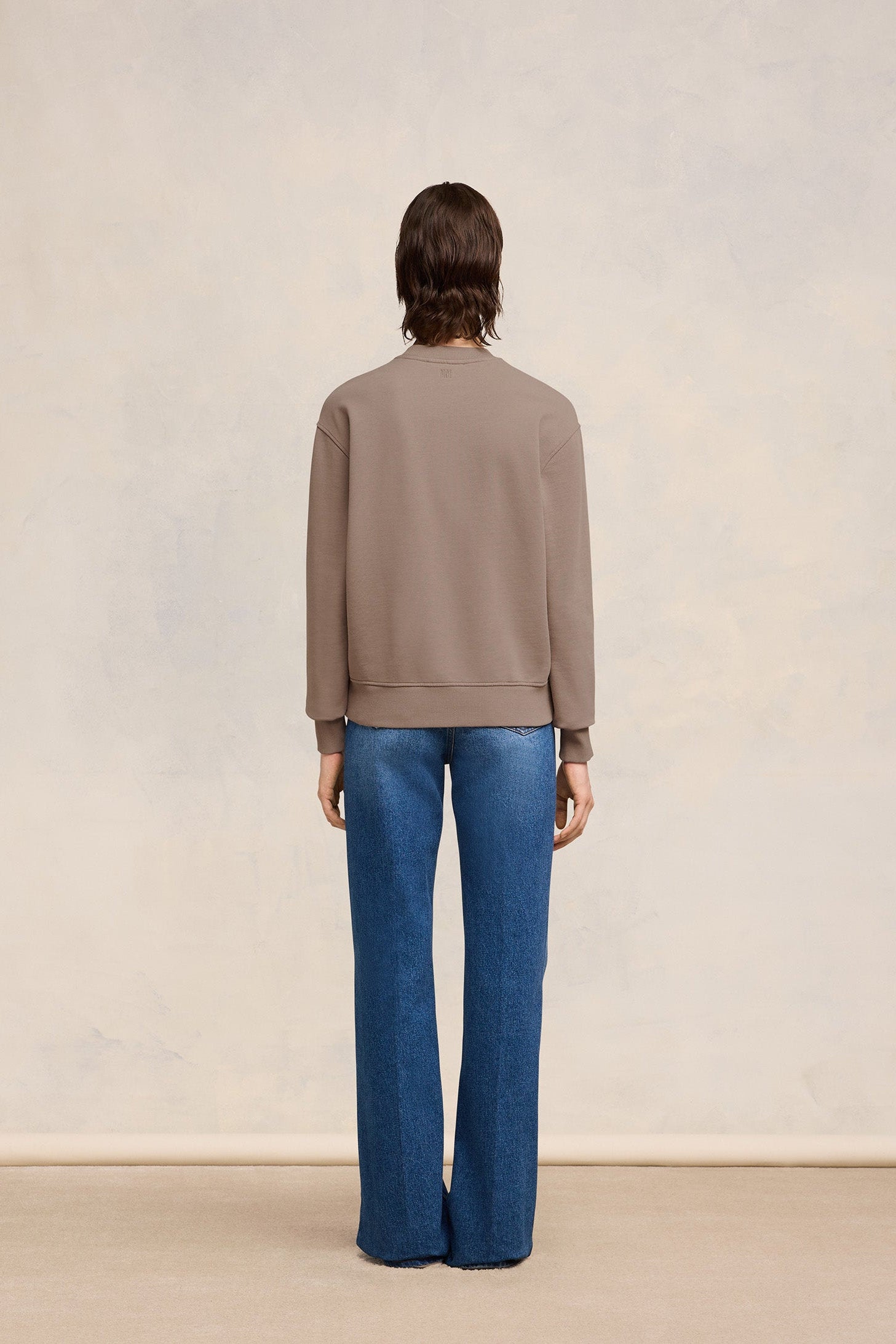 Sweatshirt Ami de Cœur - Taupe