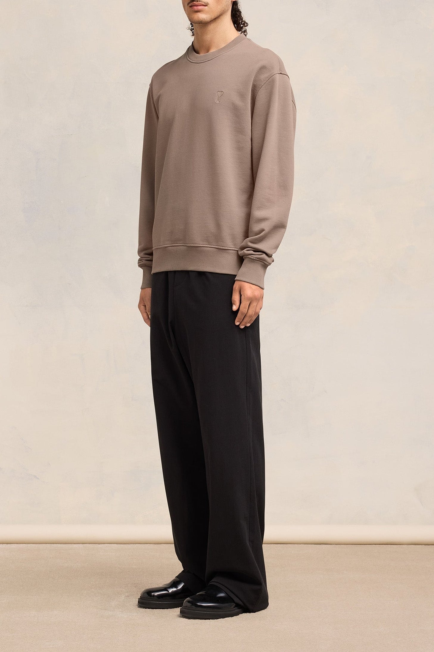 Sweatshirt Ami de Cœur - Taupe