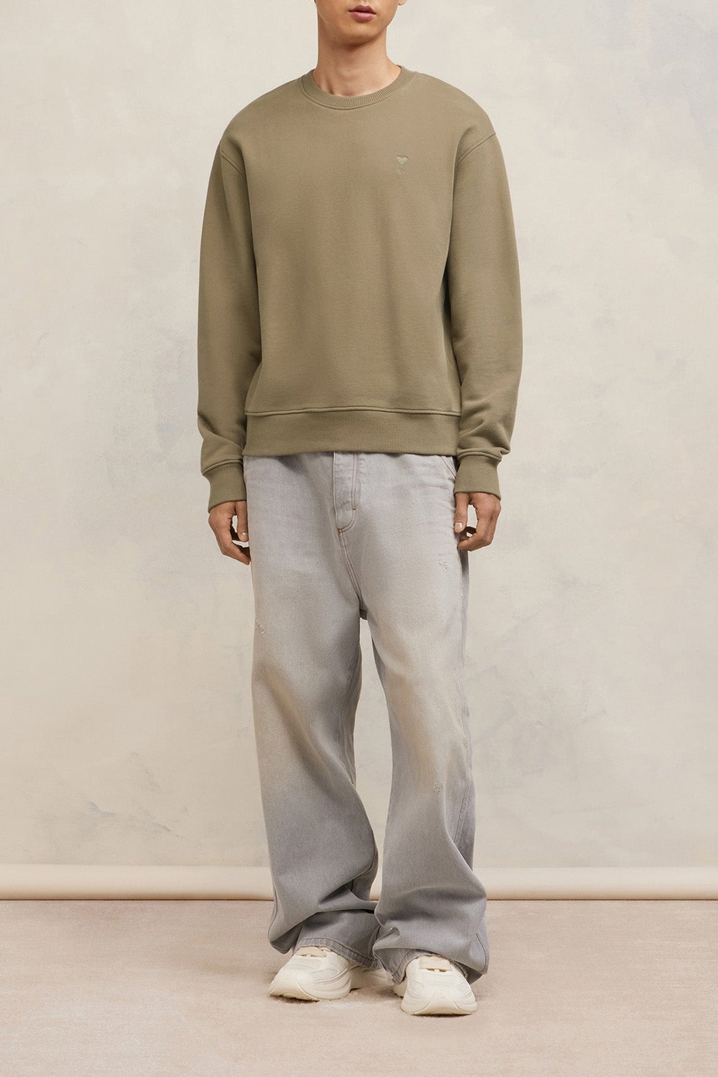 Sweatshirt Ami de Cœur - Taupe