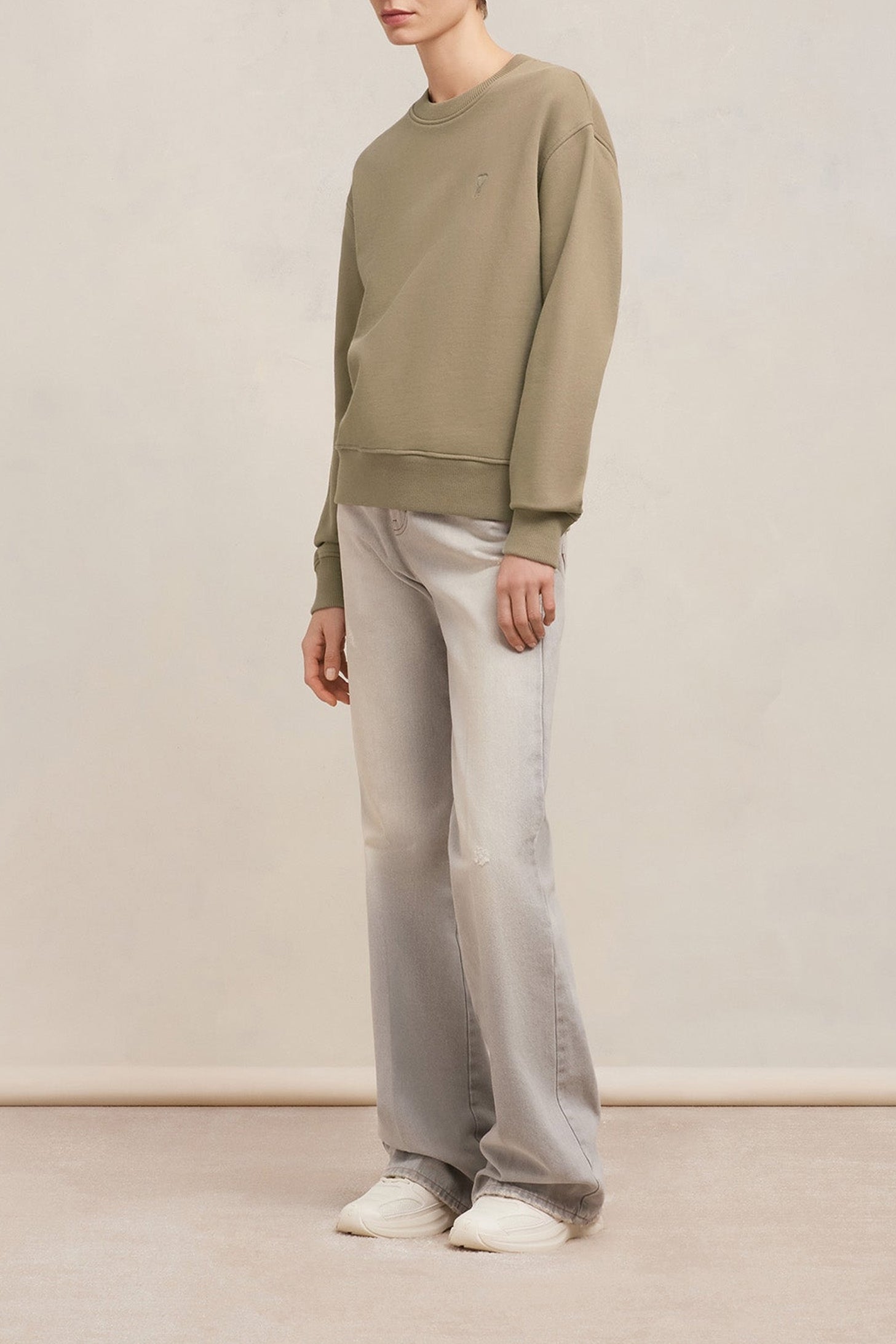 Sweatshirt Ami de Cœur - Taupe