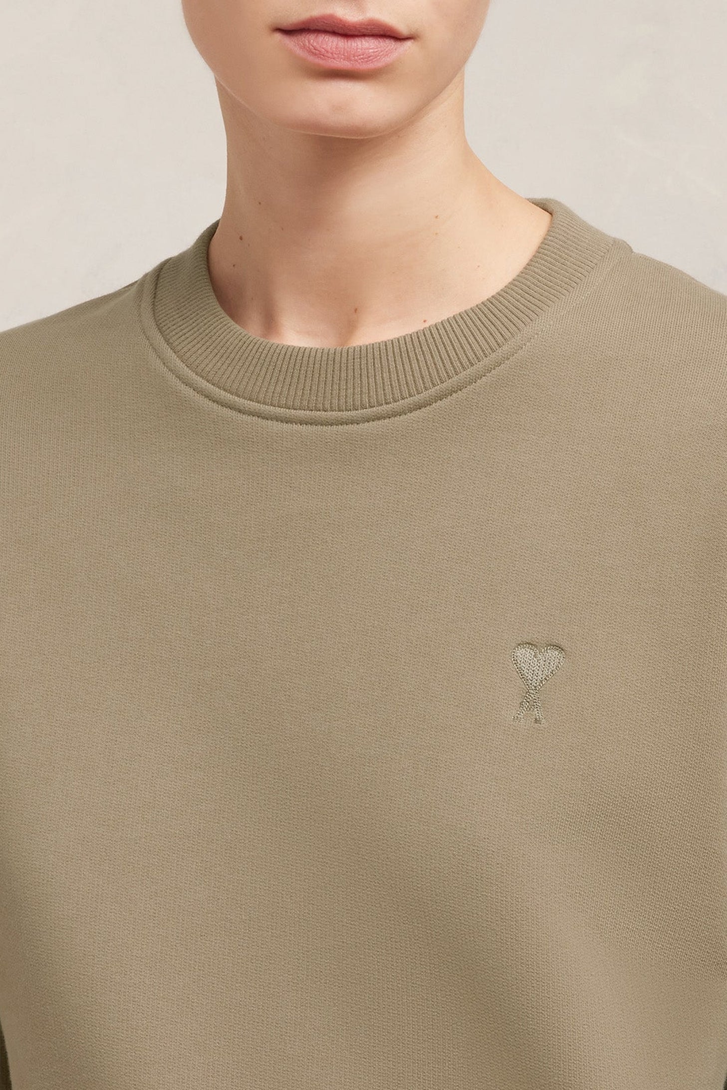 Sweatshirt Ami de Cœur - Taupe