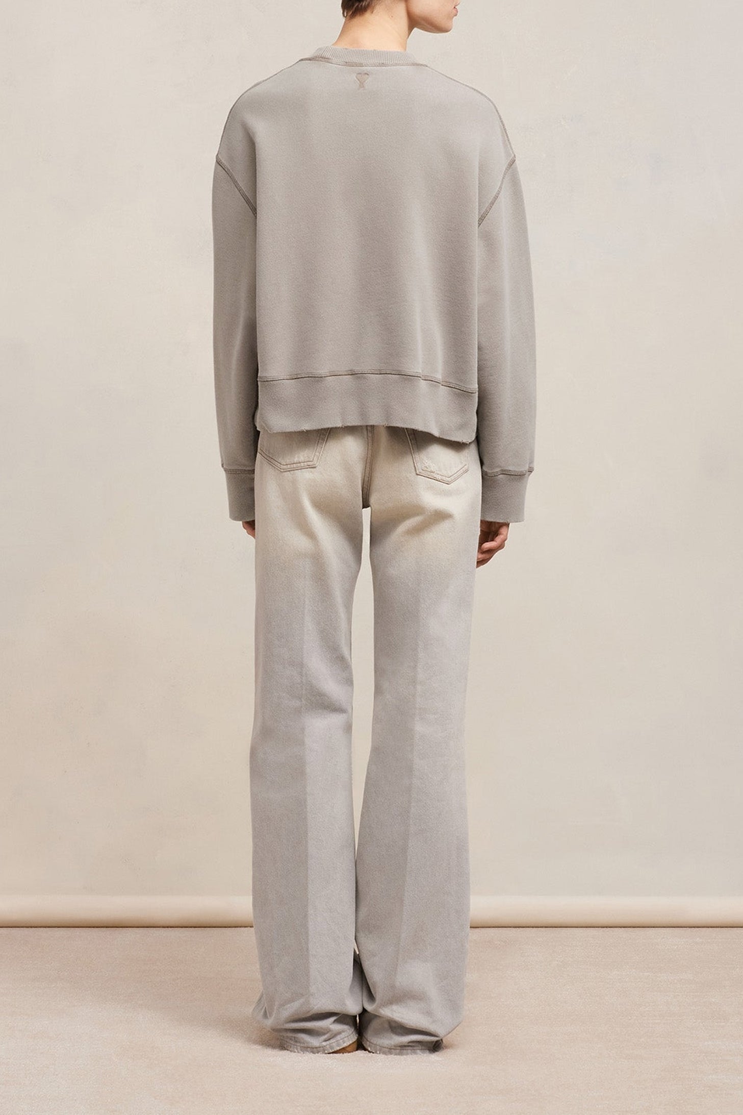 Sweatshirt Ami Paris délavé - Clay