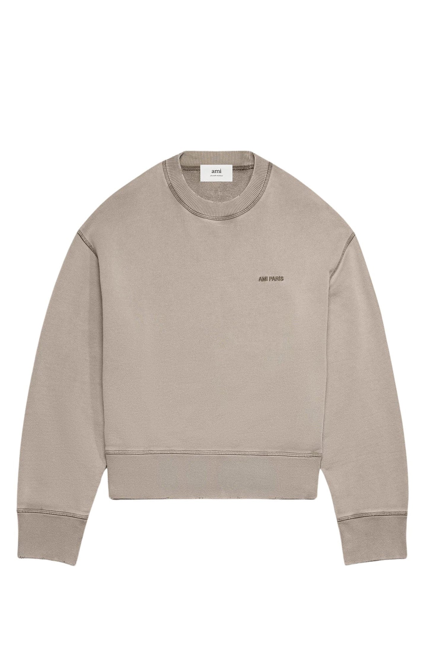 Sweatshirt Ami Paris délavé - Clay