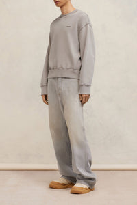 Sweatshirt Ami Paris délavé - Clay