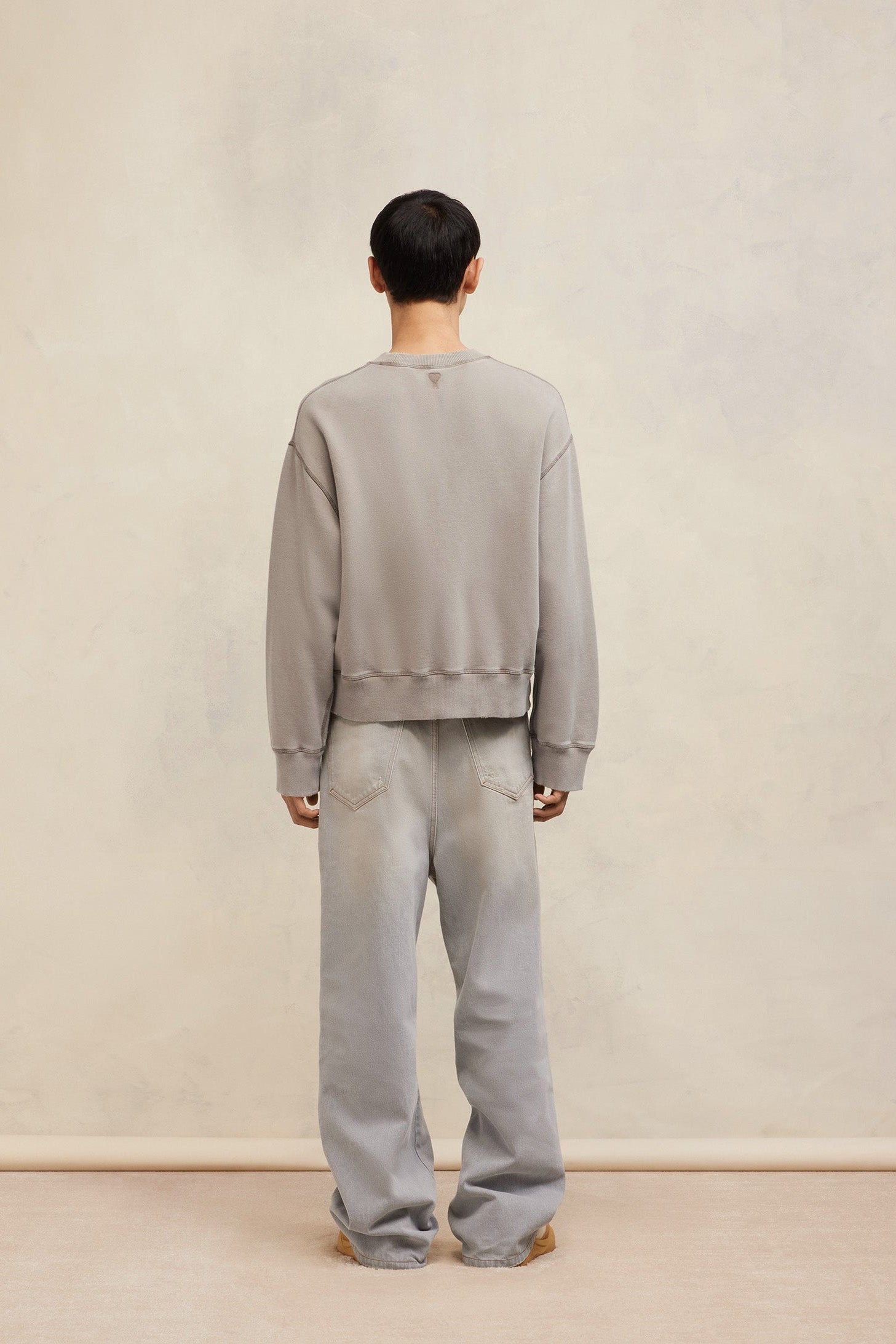 Sweatshirt Ami Paris délavé - Clay