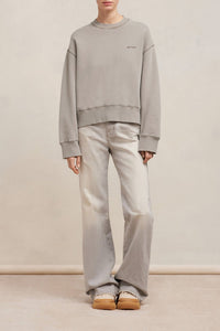 Sweatshirt Ami Paris délavé - Clay