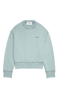 Sweatshirt Ami Paris délavé - Aquamarine