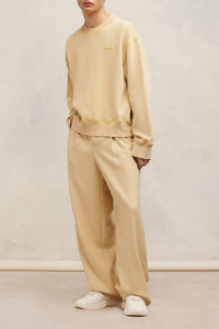 Sweatshirt Ami Paris délavé - Vanilla Cream