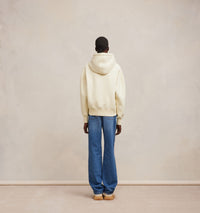 Sweat à capuche Ami Alexandre Mattiussi - Ivory