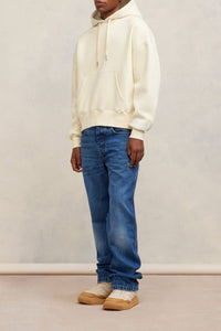 Sweat à capuche Ami Alexandre Mattiussi - Ivory