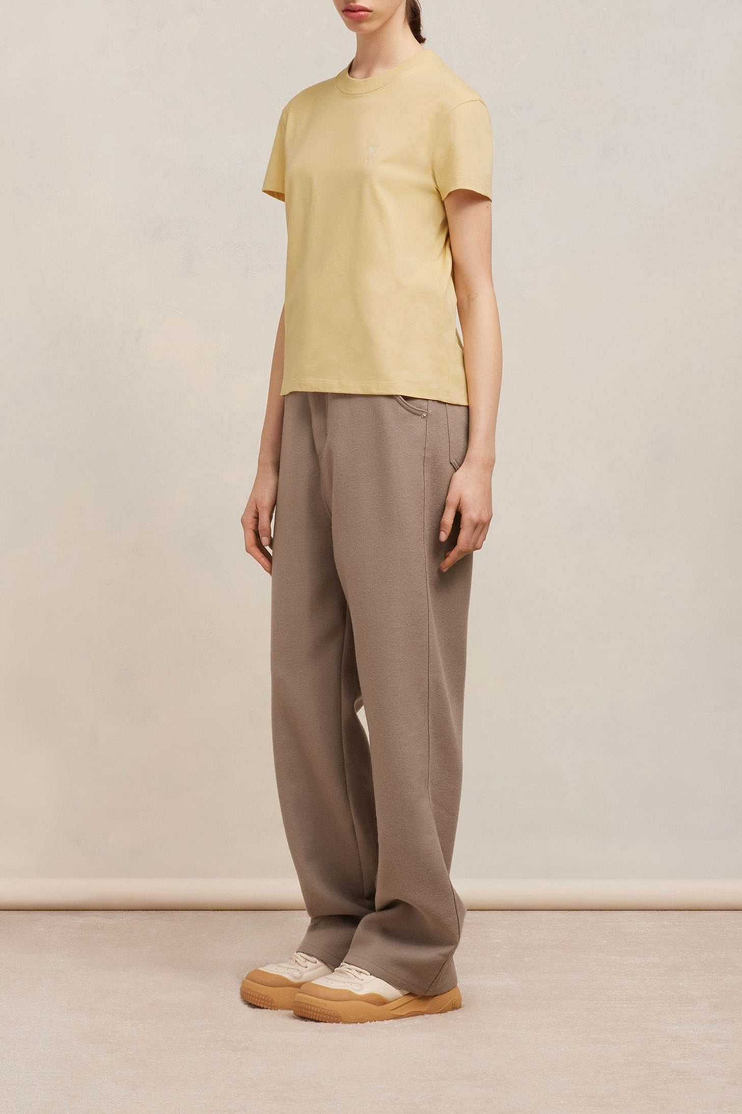 T-shirt Ami de Cœur avec logo - Vanilla Cream