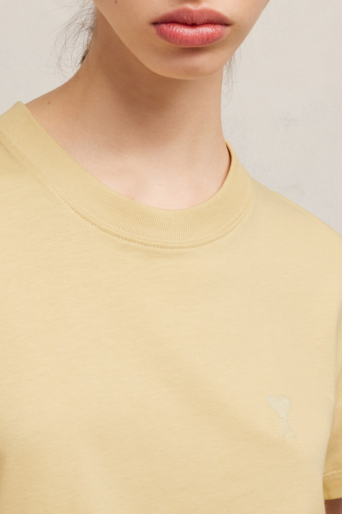T-shirt Ami de Cœur avec logo - Vanilla Cream