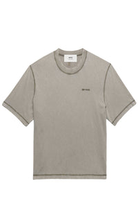 T-shirt Ami Paris délavé - Clay