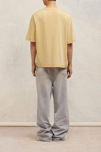 T-shirt Ami Paris délavé - Vanilla Cream