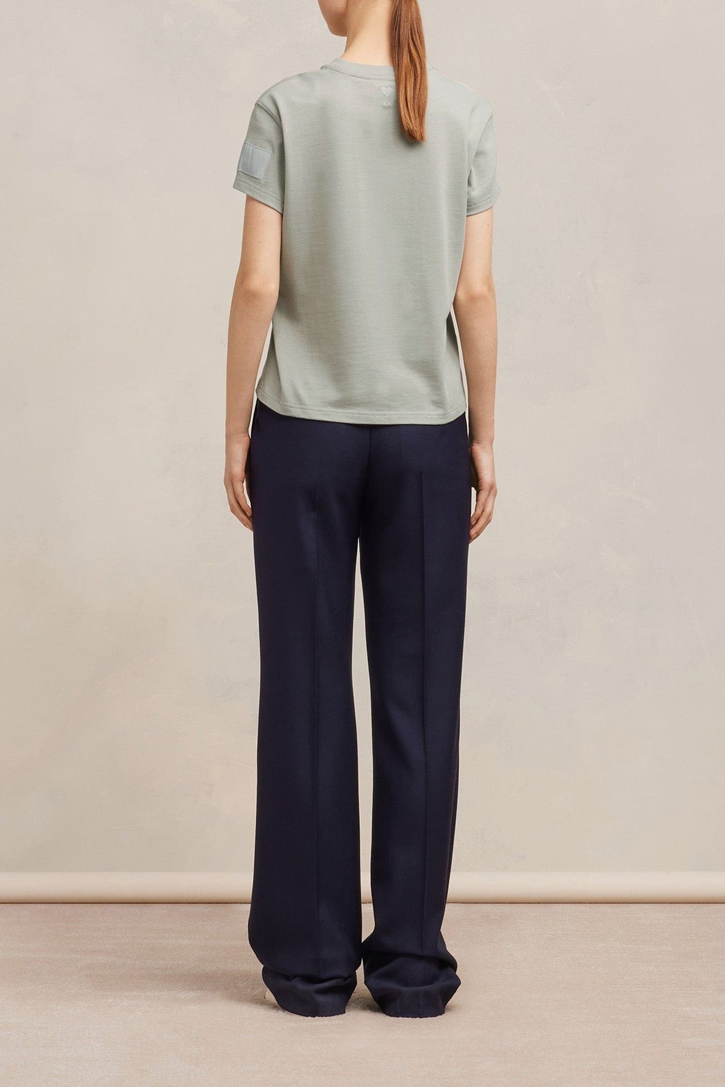 T-shirt Ami Alexandre Mattiussi - Pearl Grey