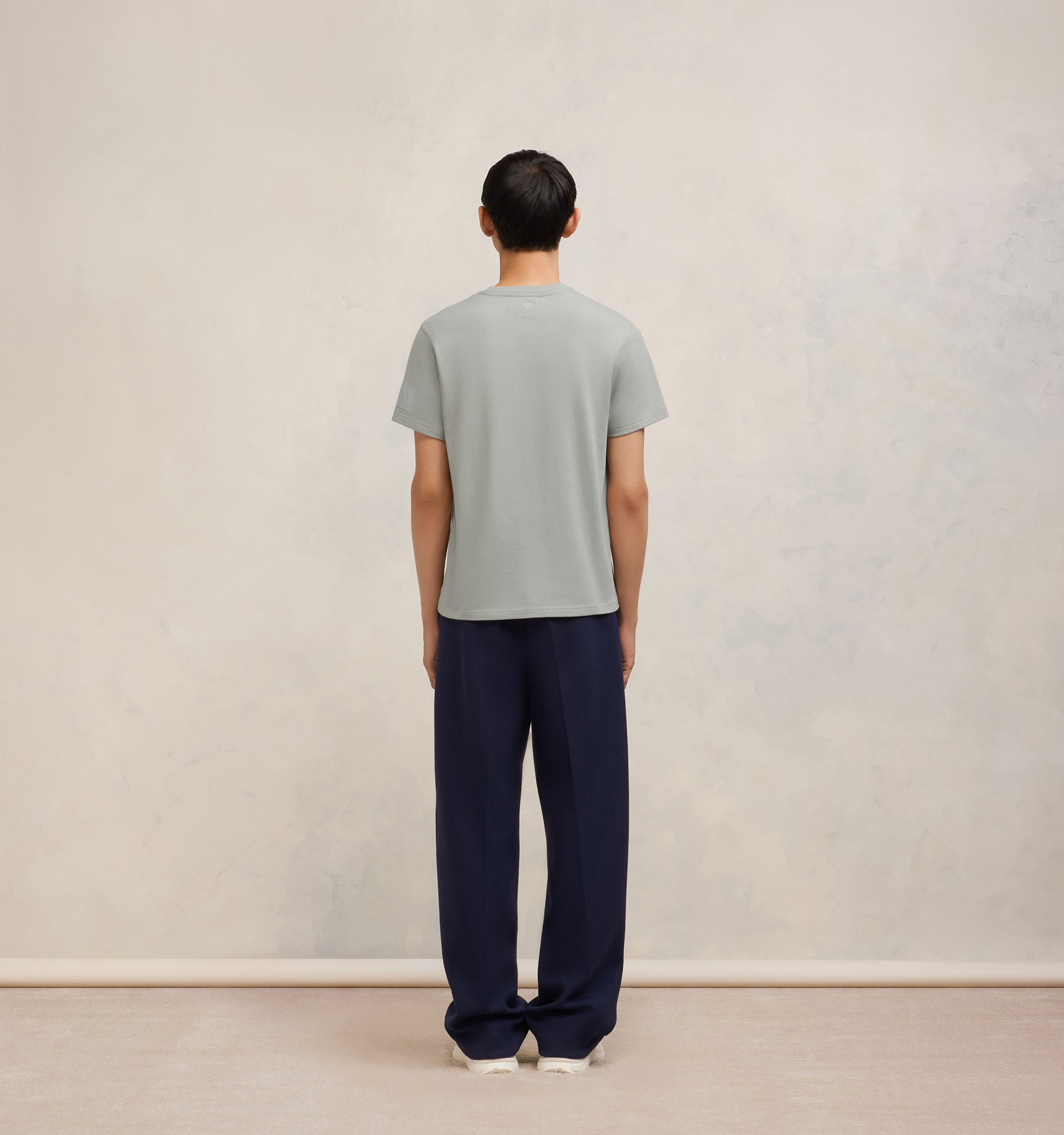 T-shirt Ami Alexandre Mattiussi - Pearl Grey