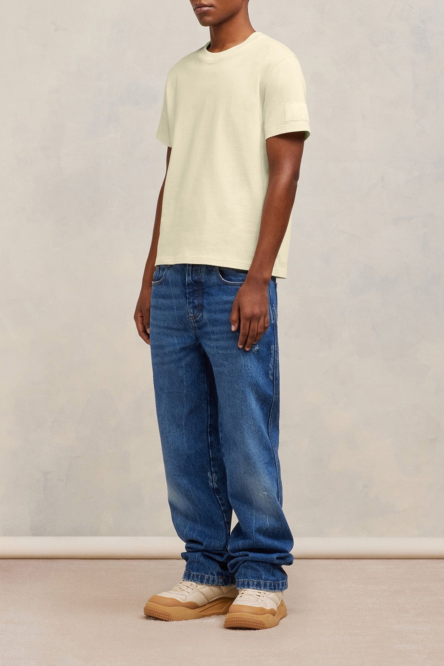 T-shirt Ami Alexandre Mattiussi - Ivory