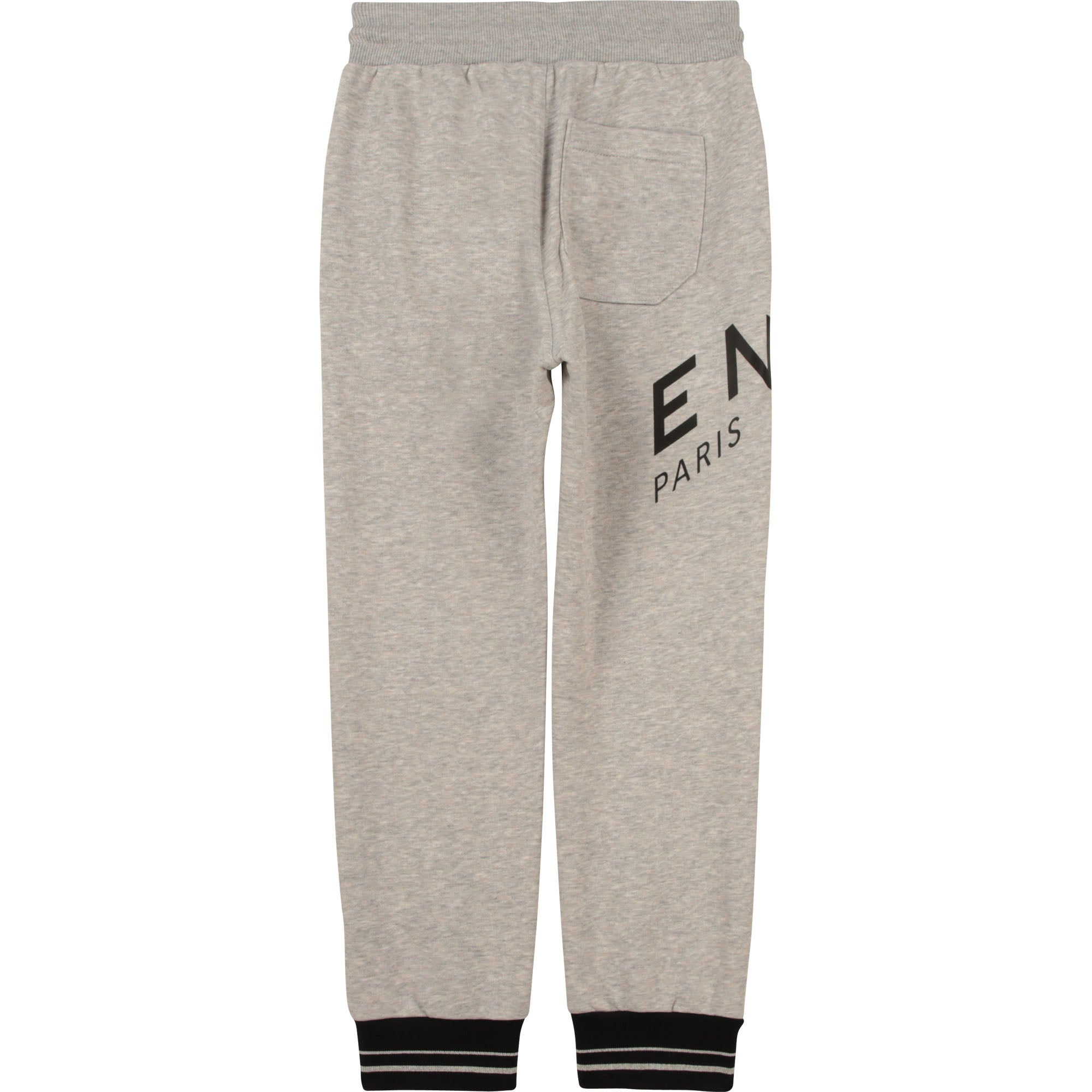 Pantalon à poches en molleton - Gris Chiné