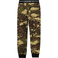 Pantalon 4 poches en molleton imprimé camouflage - Army