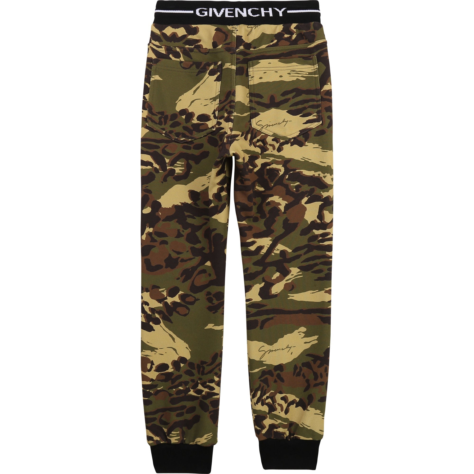 Pantalon 4 poches en molleton imprimé camouflage - Army