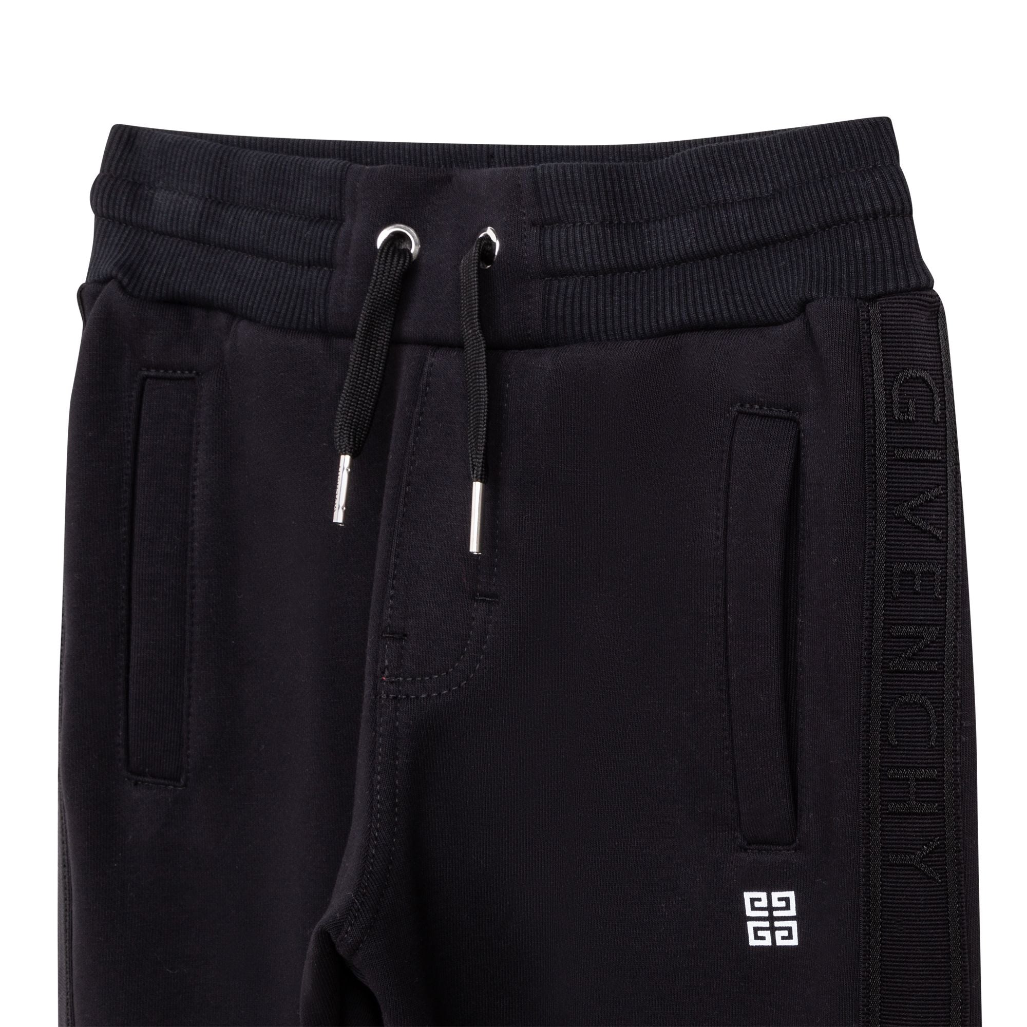 Pantalon de survêtement à taille élastique - Black