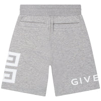 Bermuda en molleton - Gris chiné