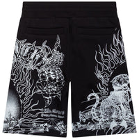 Bermuda Rock en coton - Black